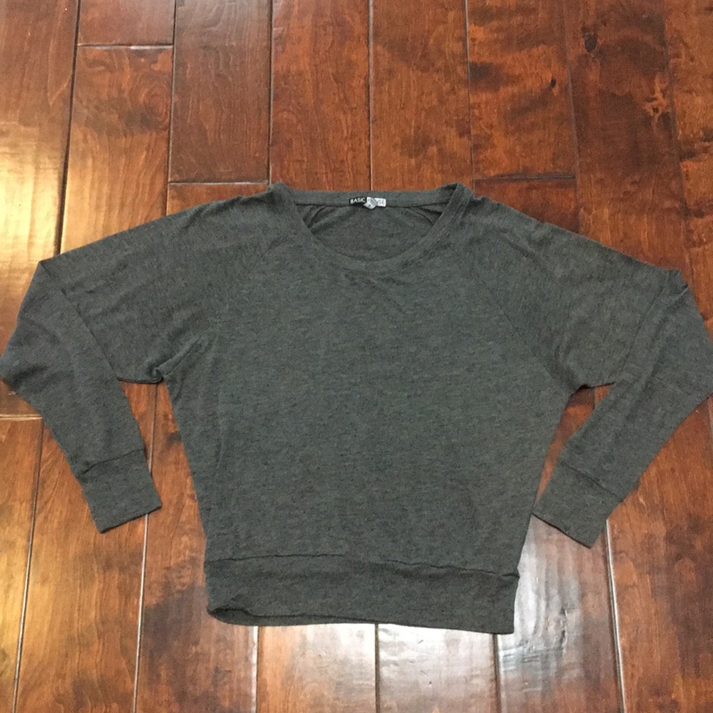 Basic Gray Top